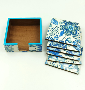 MDF Coaster Restaurant Hotel Table Use Eco-Friendly Cork MDF Coaster Customized <b>Mats</b> And Pads Hot Sale - Product Image 3