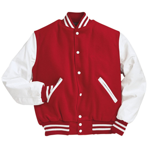 OEM ODM Supplier From Pakistan Warm <b>Winter</b> Men Varsity <b>Jackets</b> Woolen Body With Leather Sleeves High Quality Customized - Product Image 3