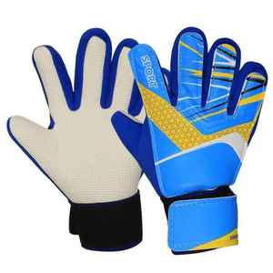 Gants de gardien de but de Football de sport de haute qualité gants en cuir de Protection des doigts d'entraînement professionnel du Pakistan - Product Image 2