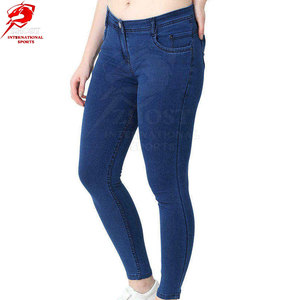 Jeans Cómodos de Corte Ajustado para Mujer, Material Elástico Flexible, Bolsillos, Cintura Media, Cierre de Botón y Cremallera, Prendas Elegantes - Product Image 2
