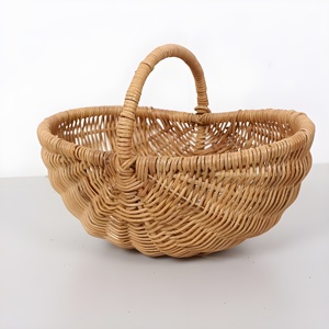 Cesta de mimbre natural para jardín, camping y picnic, venta al por mayor, en grandes cantidades. - Product Image 6