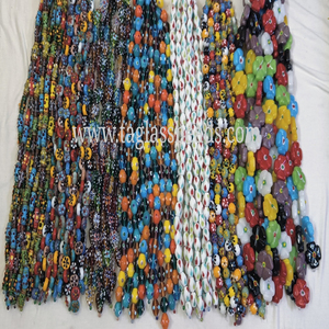 Millefiori <b>Beads</b> Bulk wholesale <b>beads</b> manufacturers Exporter T.A.GLASS <b>BEADS</b> Lampwork <b>Beads</b> - Product Image 4