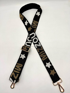 Sangle de sac personnalisée GATORS brodée de perles, imperméable, réglable avec crochet, pour nom d'équipe, bandoulière, poignée de sac à main spirituelle universitaire - Product Image 6