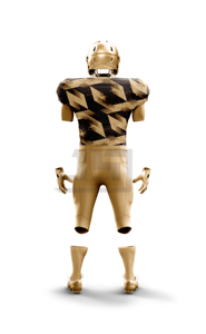 United Football Players Fearless Team Strong Hearts Powerful <b>Offense</b> Victory Field Dreams Courage Pride Passion 100% Cotton - Product Image 3