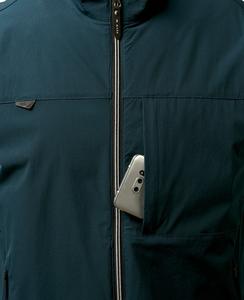 [MARK] OEM/ODM MK-295 Gilet d'été léger décontracté respirant avec fermeture éclair et maille rafraîchissante PCM - Product Image 4