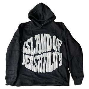 Sudadera con Capucha Oversize de Algodón Grueso, Estilo Urbano, Corte Regular, Logotipo Personalizado, Moda Urbana, Secado Rápido, Transpirable - Product Image 1