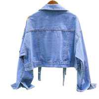 Nouvelle Collection 2025 – Veste en jean respirante et écologique pour femme, coupe ample et légère, idéale pour l'hiver