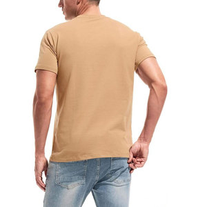 T-shirt pour homme en matière de qualité supérieure, vente directe d'usine, t-shirt uni pour homme de qualité supérieure, fabriqué au Pakistan - Product Image 3