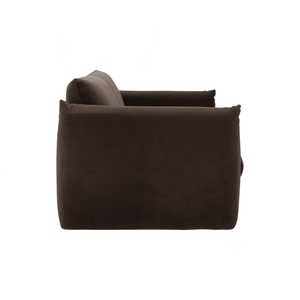 Contemporary Fabric 3 Seater <b>Sofa</b> with Upholstered Cushions for Living Room Home Lounge Furniture - Product Image 3