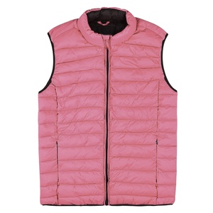 เสื้อกั๊กกลางแจ้งผ้าโพลีเอสเตอร์สำหรับผู้ชายปรับแต่งได้เสื้อแจ็กเก็ตน้ำหนักเบามีแขนกุดให้ความอบอุ่น - Product Image 6