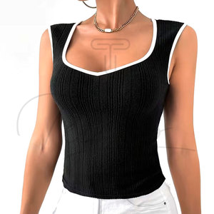Camisetas sin mangas para mujer al por mayor, personalizadas para gimnasio, estilo veraniego - Product Image 6