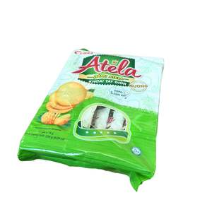 Galletas Crujientes de Patata HALAL ISO ATELA 228g, Sabor Salado y Dulce, Empaque en Bolsa y Caja, Producto FMCG, Vietnam, Buen Precio - Product Image 6