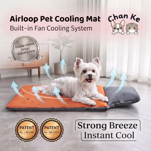 Tapis rafraîchissant pour animaux Airloop |   Conception brevetée de flux d'air, refroidissement uniforme, idéal pour les poussettes et les voyages en voiture - Product Image 1