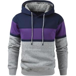 Wholesale Premium Quality Autumn Apparel Custom Design 3D Embroidery Pocket Hoodies <b>Pullovers</b> <b>Men</b> Women Heavyweight 100% - Product Image 4