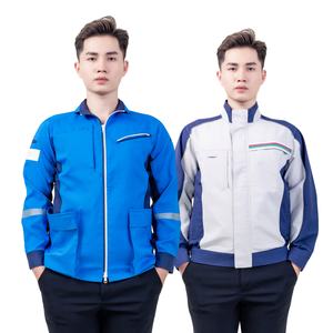 ชุดเครื่องแบบเครื่องแบบสำหรับโรงงานเสื้อผ้าสำหรับงานก่อสร้างงานช่างในฟาร์ม/ช่างเชื่อม/ล้างรถ/ชุดคลุมน้ำมันภาคสนาม-ผู้ผลิต FMF - Product Image 1