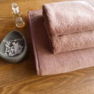 Serviettes de bain en coton égyptien Woodrose, épaisses, douces, en tissu éponge, qualité hôtel et spa, très absorbantes, séchage rapide, serviette de bain - Product Image 3