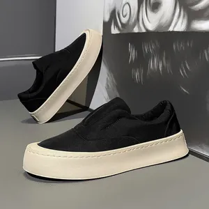 Mocasines verdes de verano para hombre, zapatos informales sin cordones, cómodos y transpirables, zapatillas de plataforma antideslizantes originales para hombre - Product Image 5