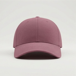 Casquette de baseball unisexe à 6 panneaux, couleur unie, en sergé de coton, ajustée, style décontracté, pour adulte, toutes saisons - Product Image 1