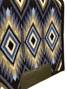 Manta de lana personalizada para silla de montar western, almohadilla resistente para silla de caballo, para rodeo, fabricante y proveedor de exportación - Product Image 2