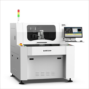 เครื่องถอดแผงวงจรพิมพ์ GAM320A GENITEC รุ่นใหม่ พร้อมมอเตอร์ PLC สำหรับโรงงานผลิตชิ้นส่วนหลัก ตัดแผงวงจรพิมพ์ ผลิตในไต้หวัน รับประกัน 1 ปี - Product Image 1