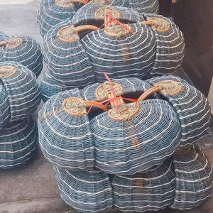 Decorative Pumpkin <b>Basket</b> woven natural rattan for seasonal <b>displays</b> manufacturer support with sustainable lightweight design - Product Image 3