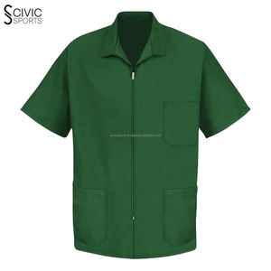 Veste de barbier personnalisée gilet de sécurité en tissu maillé imperméable en fibre de polyester pour salon de coiffure de coiffeur gilet de coupe de cheveux élégant - Product Image 5