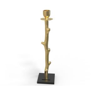 Branch <b>Candlestick</b> Holder <b>Silver</b> Metal Home Decoration Durable Design - Product Image 6