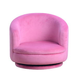 Sillón Infantil Giratorio de 360 Grados, Estructura de Madera, Tela de Terciopelo, Silla de Lectura Portátil para Niños Pequeños, Uso en Casa y Escuela, Diseño Seguro - Product Image 2