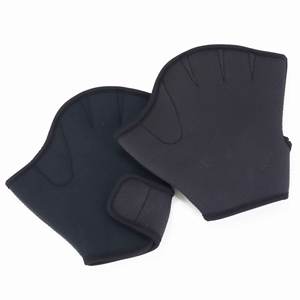 Gants SBR en néoprène bleu et jaune de couleur personnalisée, résistants aux produits chimiques verts - Product Image 3