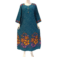 Abaya musulmane pour femmes, longue, à manches longues, en rayonne, confortable à porter, robe de prière musulmane.