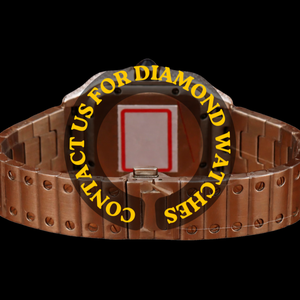 Reloj de Pulsera de Lujo para Hombre, Caja Cuadrada, Esfera Completamente Decorada con Números Romanos, Correa de Acero Inoxidable, Colección Personalizada - Product Image 3