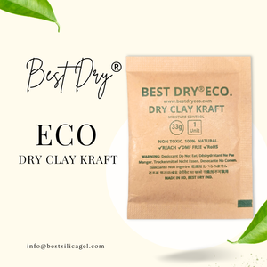 BEST DRY ECO 17g Argile déshydratante sèche Bentonite - Non toxique 100% biodégradable Anti-moisissure Fabriqué au Bangladesh pour toutes les industries - Product Image 2
