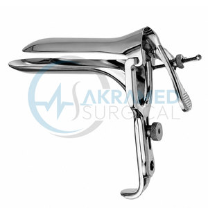 เครื่องมือตรวจภายในทางนรีเวชและสูติศาสตร์แบบใช้ซ้ำได้  ชนิดสเปคูลัมเพเดอร์สัน ทำจากสแตนเลส ขายส่ง - Product Image 2