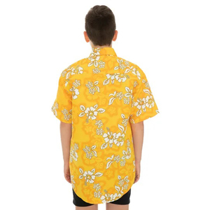 Camisas Hawaianas Florales Personalizadas para Hombre y Niños, Camiseta Ligera y Transpirable para Vacaciones, Sublimación, Aloha, Playa Tropical - Product Image 3