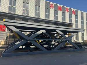 भारी शुल्क वाहन लिफ्टर हाइड्रोलिक स्थिर कैंची लिफ्ट मंच 3 मीटर 5 मीटर 6 मीटर कार उठाने उपकरण - Product Image 3