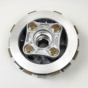 Ensemble d'embrayage complet pour <span class=keywords><strong>moto</strong></span> TVS HLX125 - Kit d'embrayage multi-disques humide à 5 disques avec moyeu central pour moteur 125 Ecothrust - Product Image 3