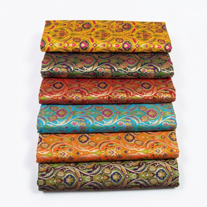 Telas de Seda Brocada, Elegantes Telas Jacquard Tejidas, Hilo Metálico de Lujo, Material para Prendas de Diseñador - Product Image 1