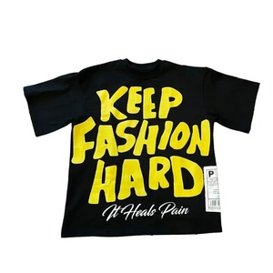 Camiseta Casual Personalizada de Alta Calidad 100% Algodón con Patrón Impreso Digital de Alto Peso y Logotipo, Transpirable y Ecológica - Product Image 6