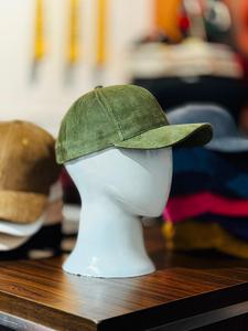 Gorra de Béisbol Verde de Pana, 6 Paneles, Unisex, Bordado 3D, Color Perla Lavado, Talla Adulto 58-60CM, Primavera Verano - Product Image 1