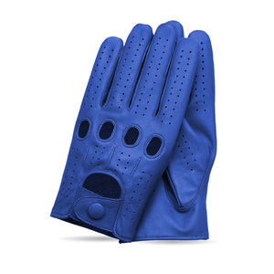 Custom Color Genuine Sheepskin Leather Eco-Friendly <b>Touchscreen</b> Compatible Winter Full Finger Unlined Safety <b>Gloves</b> for Daily - Product Image 5