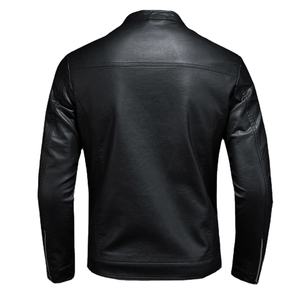 2025 personnalisé homme vestes vêtements vêtements décontractés nouveauté hommes vestes haute qualité Design de mode veste en cuir pour homme - Product Image 3