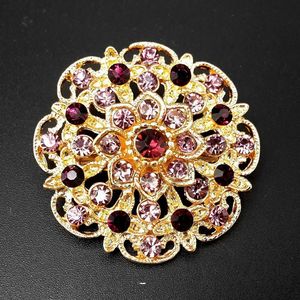 24pcs Vintage Mixte Alliage Strass Cristal Broches pour Bouquet De Mariage DIY Broches À La Mode Lot - Product Image 3
