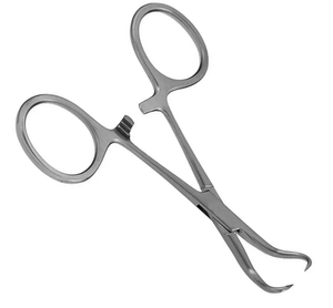 Pince à serviette Roeder à mâchoires sphériques, manuelle, professionnelle, pour usage dentaire, poignée ergonomique, taille personnalisable, acier inoxydable de qualité médicale, best-seller - Product Image 1