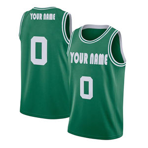 Conjunto de Camiseta y Pantalones Cortos de Baloncesto Sublimados Reversibles Personalizados, Uniforme de Equipo Negro, Azul, Verde, Amarillo, Rojo - Product Image 1