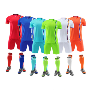 OEM Service <b>Soccer</b> Uniforms Custom Logo Sports Wear Professional Made Polyester Made <b>Soccer</b> Jersey & Shorts Uniforms Sets - Product Image 1