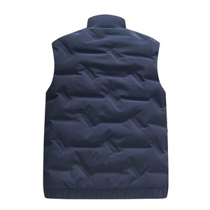 Wholesale High Quality Plus Size <b>Mens</b> Vests <b>Waistcoats</b> <b>Grey</b> Duck Down Filling <b>Mens</b> Puffer Vest Winter Warm <b>Mens</b> Puffer Vest - Product Image 2