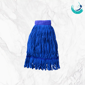 KSR High Quality Cotton Full Colour Yarn Kentucky <b>Mop</b> <b>Heads</b> with 2" Colour Top Band for Floor Cleaning System Looped End - Product Image 2