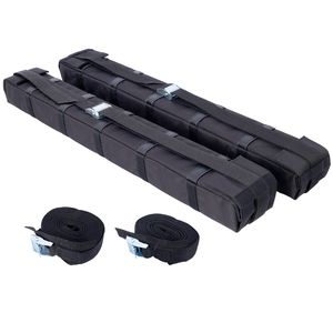 Premium Kayak portapacchi per tetto universale morbido portabagagli per auto porta Kayak borsa portaoggetti con cinturino ad anello rapido per canoa SUP Snowboard - Product Image 1