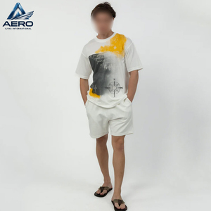 Affordable <b>Men</b> Acid <b>Wash</b> T-Shirts Comfortable Breathable Fabric Fashionable Casual Wholesale Short Sleeve Tops For Daily Wear - Product Image 5