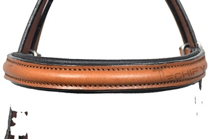 Harnais de cheval en cuir de qualité supérieure, rembourré, durable, équipement d'équitation, accessoires pour chevaux - Product Image 6